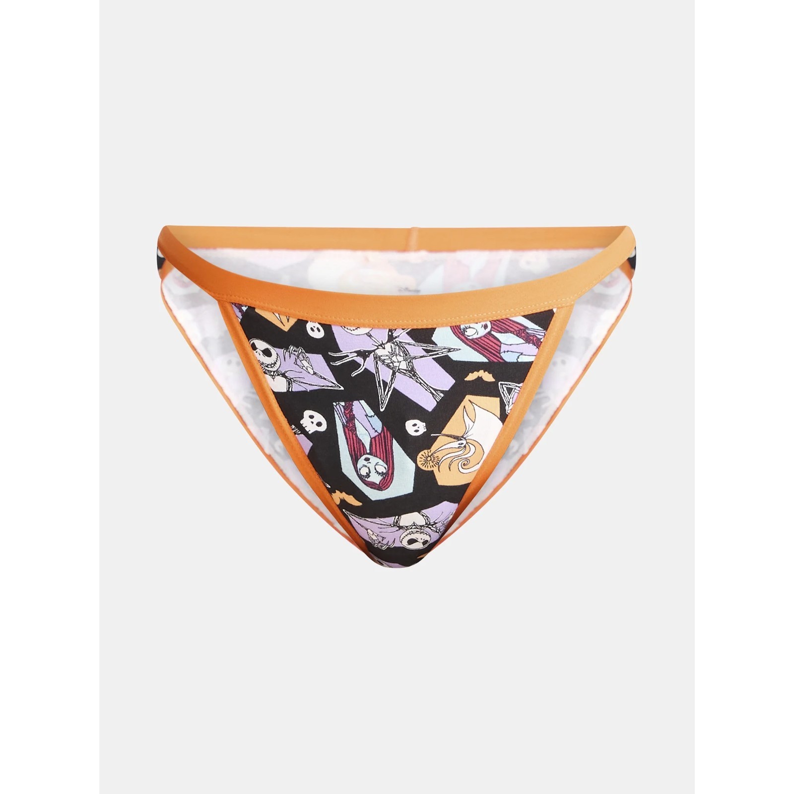 Women’s Disney Nightmare Before Christmas Halloween Bikini Panties, 3-Pack, L