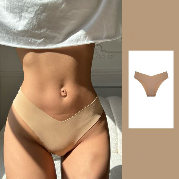 5 Pack Lot Sexy Womens High Leg Thong G string Ice Silky Panties Brief Underwear