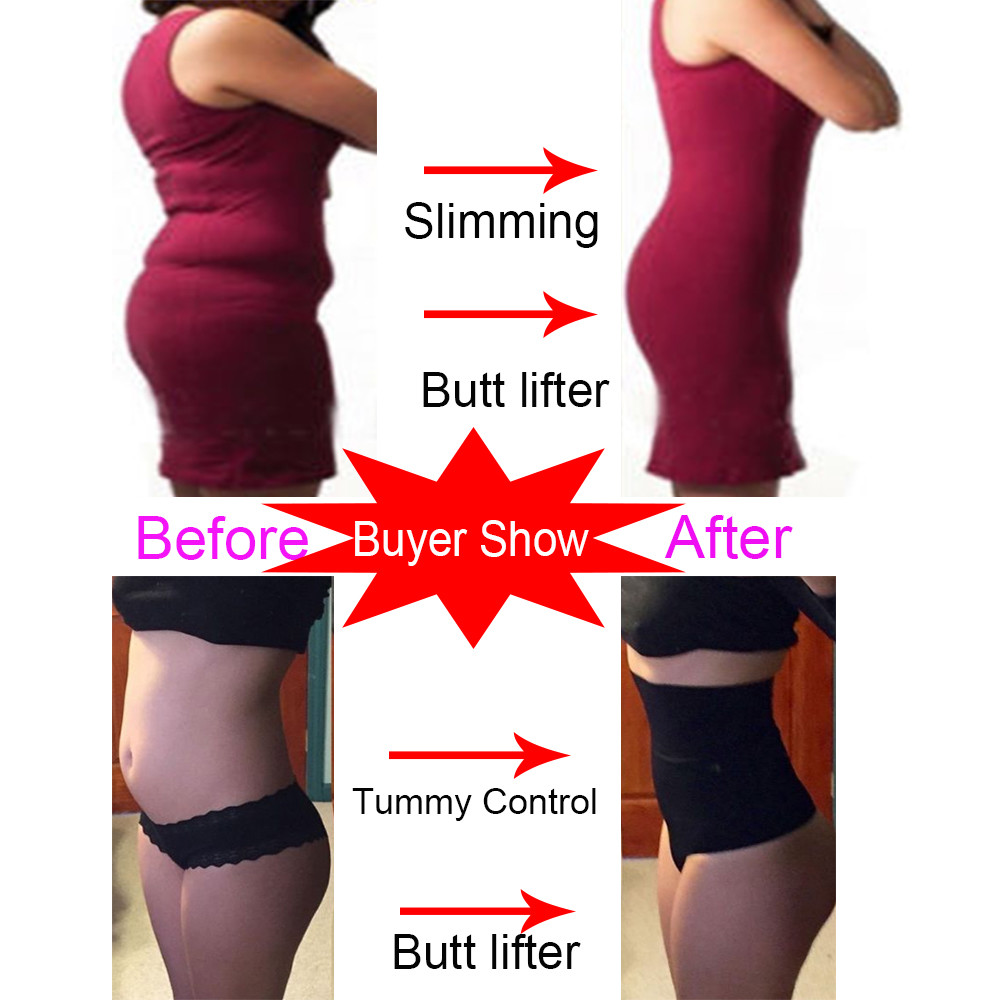 Body Shaper Control Tummy Slim Panty Corset High Waist Shapewear Underwear Women