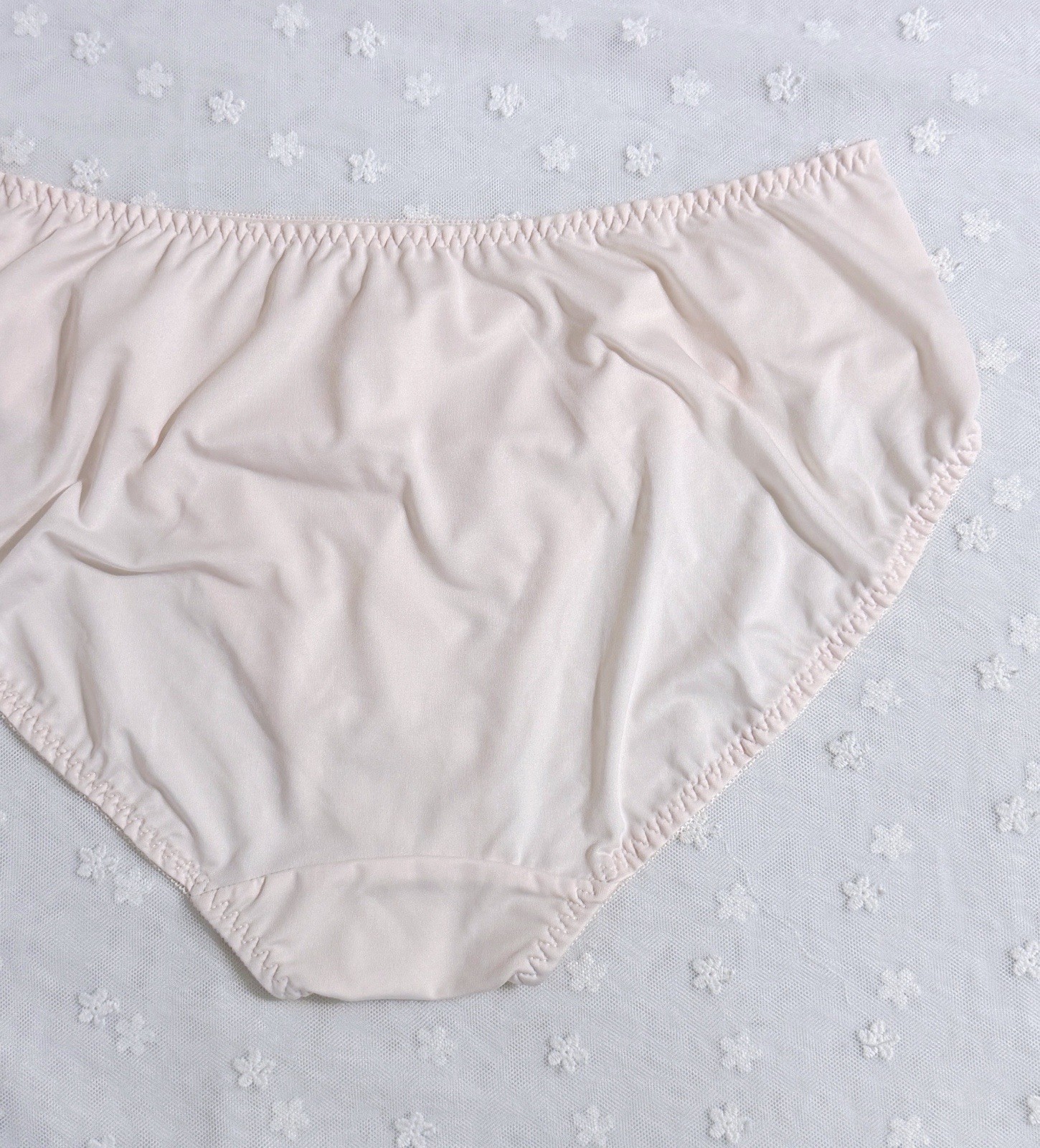 US-L, XL/JP-4L Japanese Sanrio My Melody Embroidery Cute Lace Trim Nylon Panties
