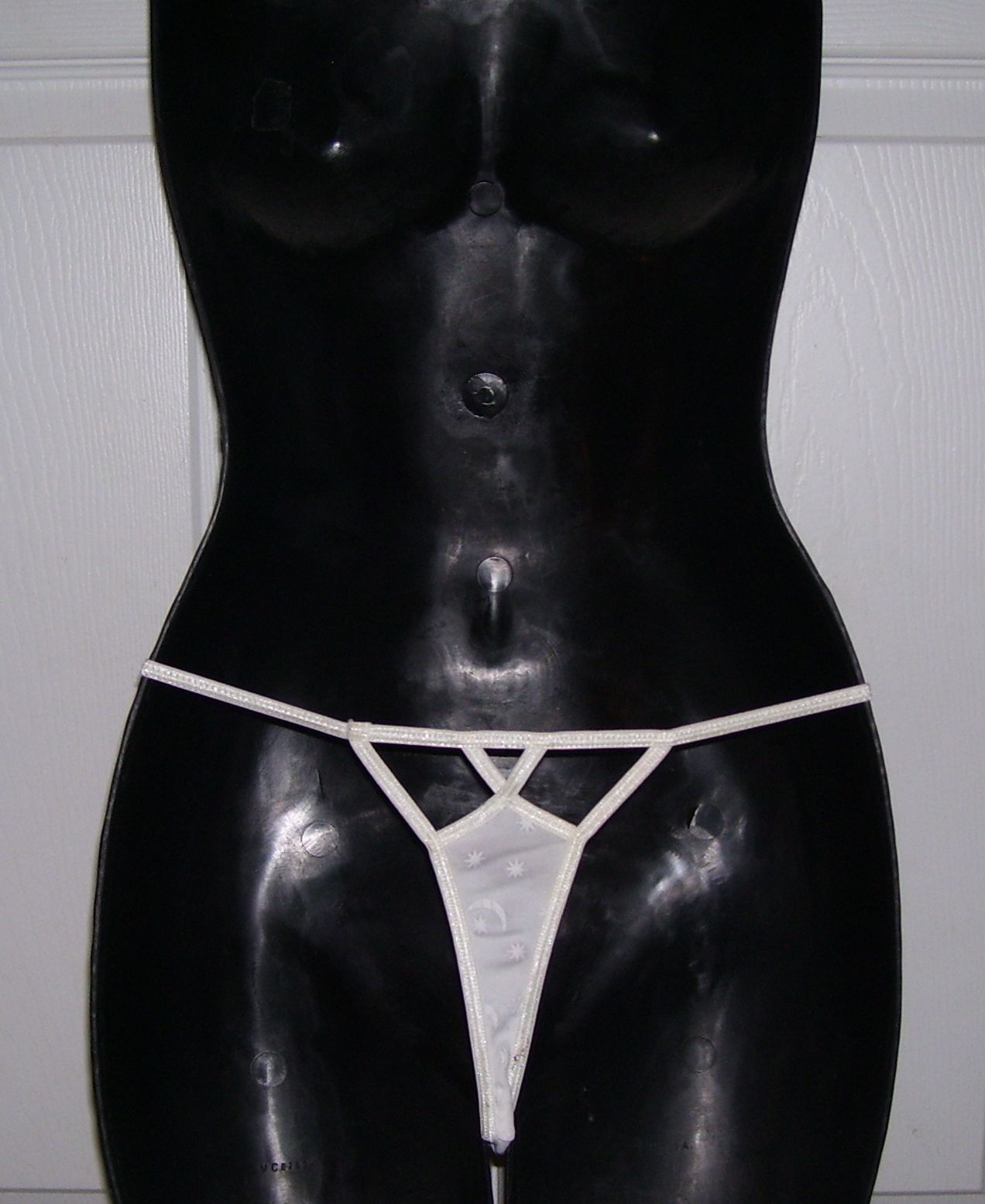 Planet Lingerie Women’s White Strings Thong Panties Sexy Unique Design