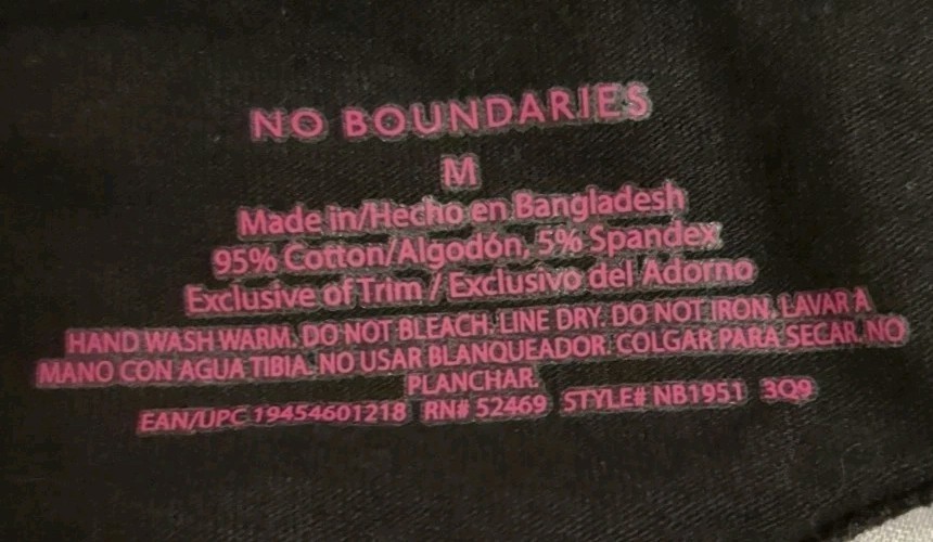 NWT Women’s Size Medium Thong Panties Polka Dot No Boundaries Cotton Spandex