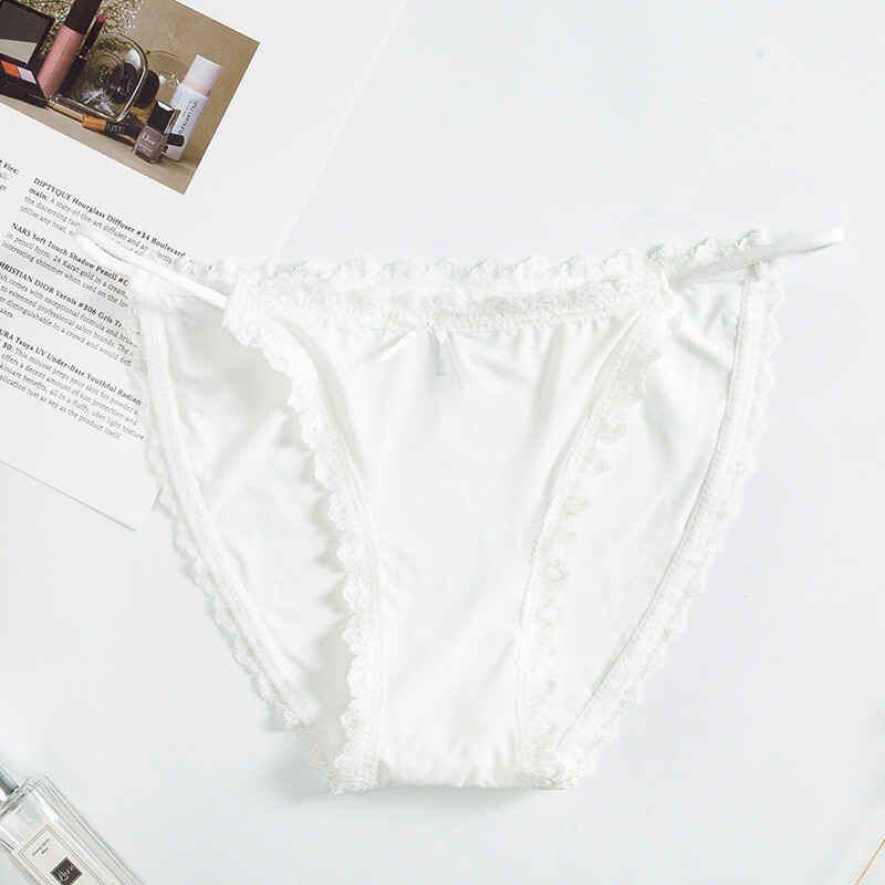 2 pcs Women’s Lace String Thongs & Panties Soft Comfort Underwear Set