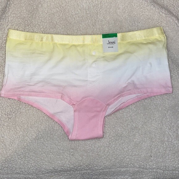 Jenni Intimates Womens Size XL Ombre Fashion Panty Underwear 100145272