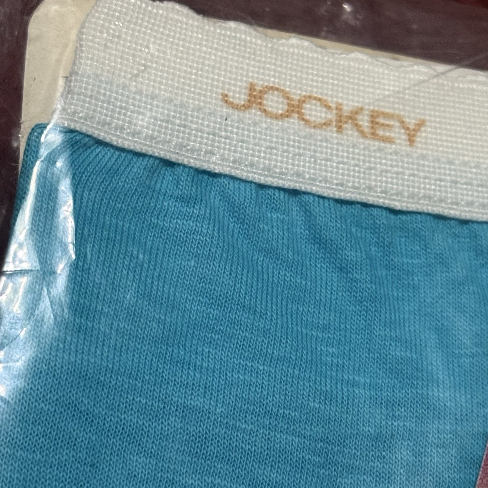 Vintage 80’s Jockey Aqua French Cut Brief Women’s Panties Style 1507 NOS Sz 4