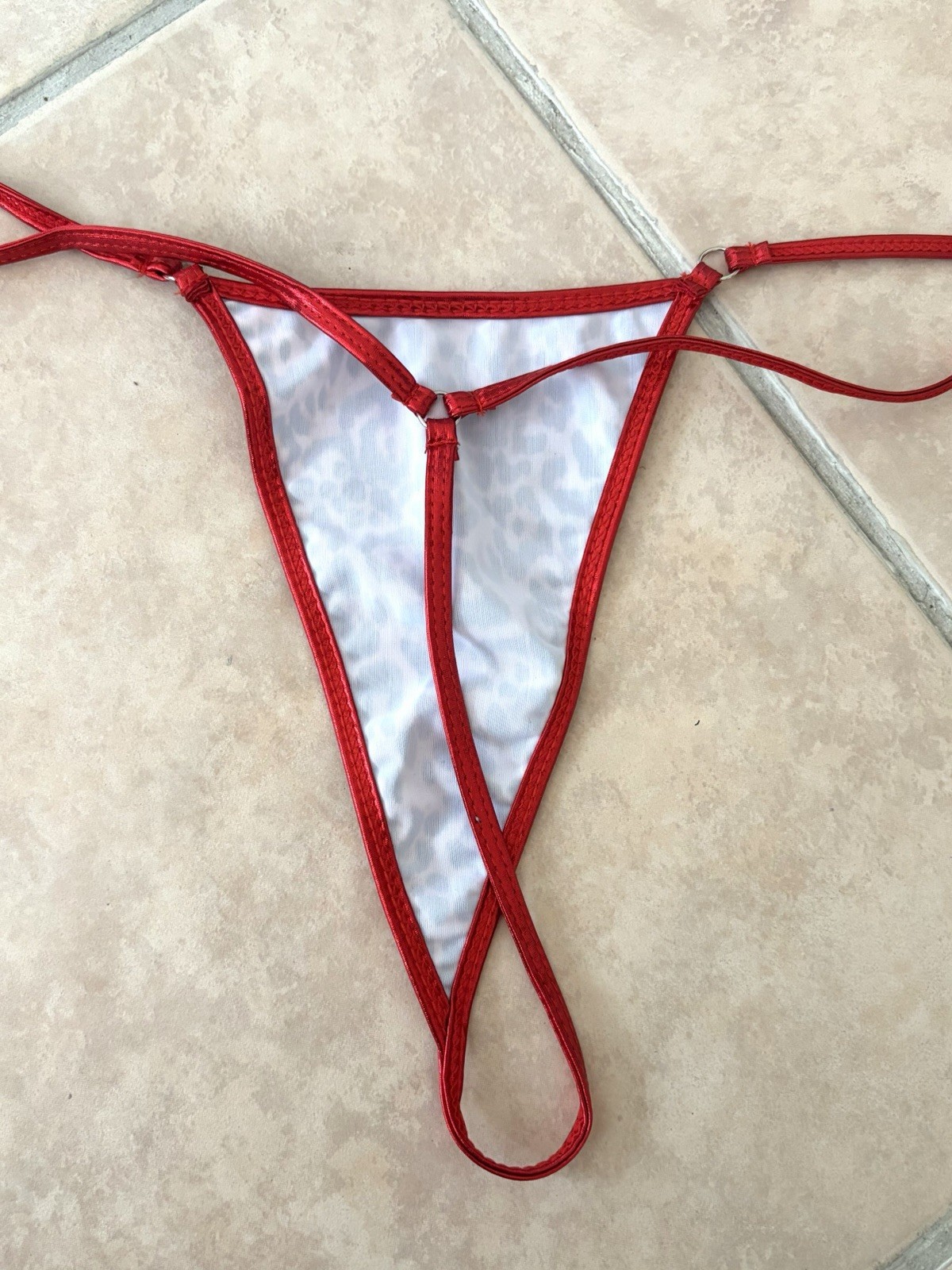 Leopard Print Thong 5XL / Sexy Thong Size 5XL /leopard Print Thong