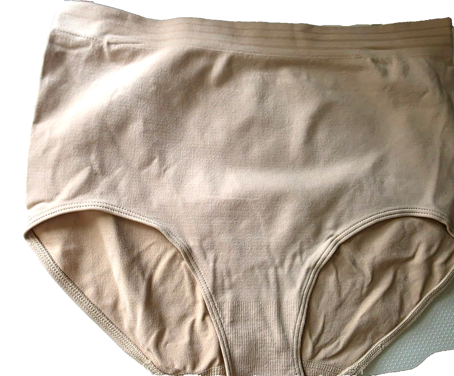 CACIQUE LANE BRYANT 18/20 The Smoother Shapewear Full Brief Panties Beige