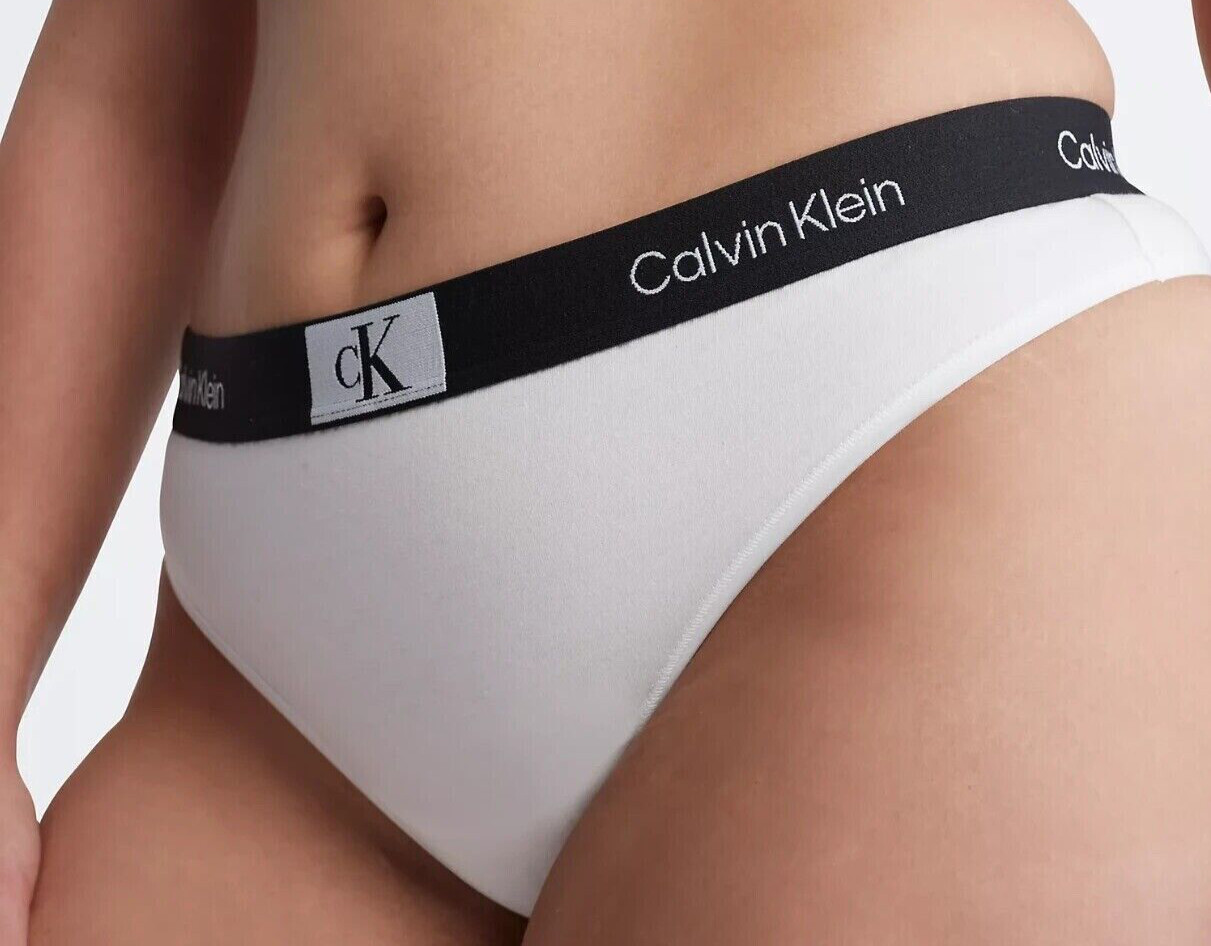 NEW Calvin Klein 1996 Modern Thong Underwear WOMEN’S Plus SZ 3x White $22.00