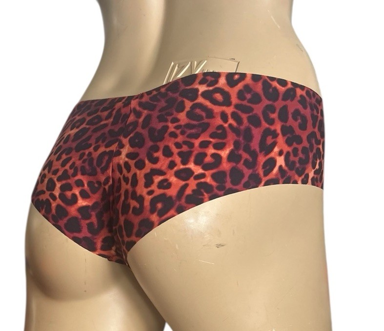 Victoria’s Secret Low Rise Cheekster Panty Seamless Large Animal Print New