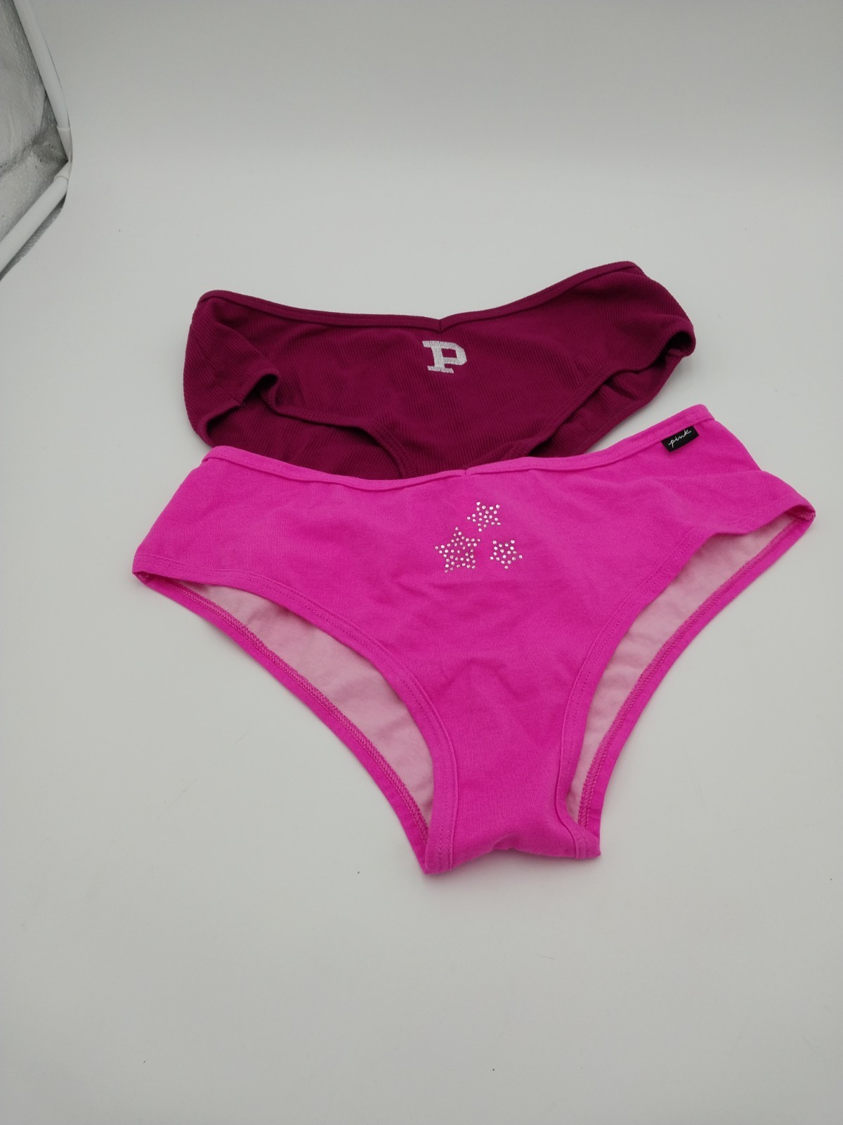 Victoria’s Secret PINK  2 PRS Cheekster/Tanga Size: LG Panty NWT