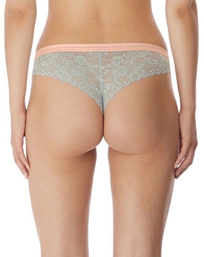 Freya Offbeat Brazilian Brief XL 16 18 Earl Grey Lace Knickers Lingerie 5457 New