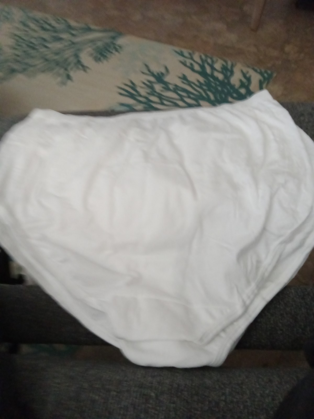NEW Size 9 Fruit of the Loom Women’s Cotton Briefs. 3 Pairs White. No Package