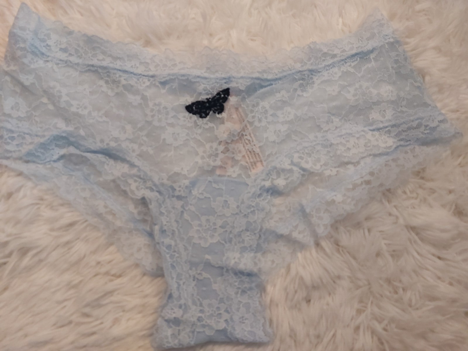 NWT Victoria Secret The Lacie Posey Lace Cheeky Panty XLarge (312)