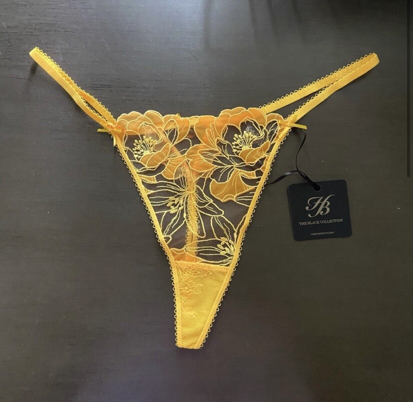 Honey Birdette Mia Thong Panty Size XL