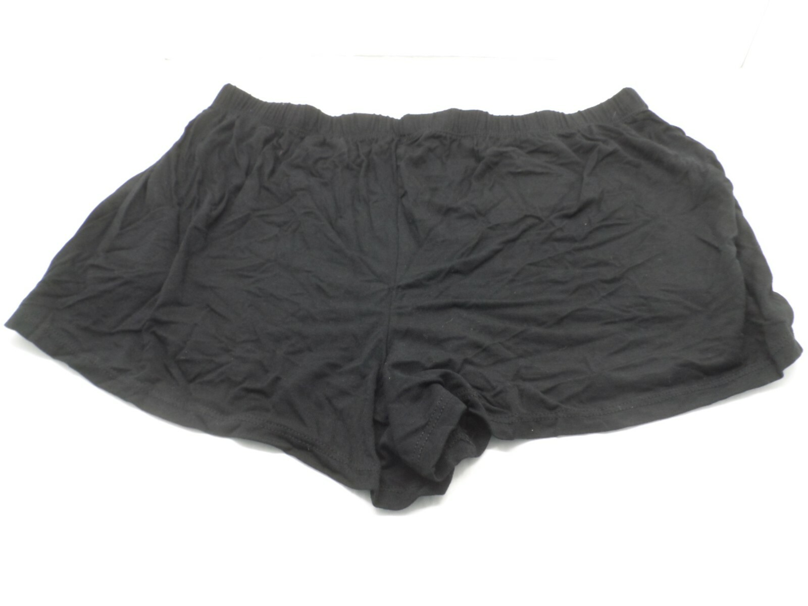 Adore Me Women’s Cozy Sleepwear Boxer Boy Shorts Panties 577 Black XL