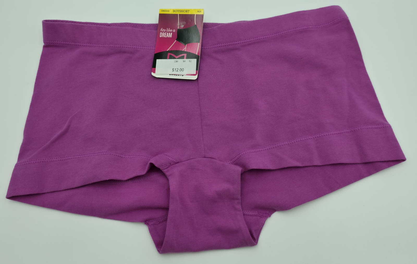 Maidenform Boyshort Panties Underwear Womens Medium Purple Cotton Stretch DM0002