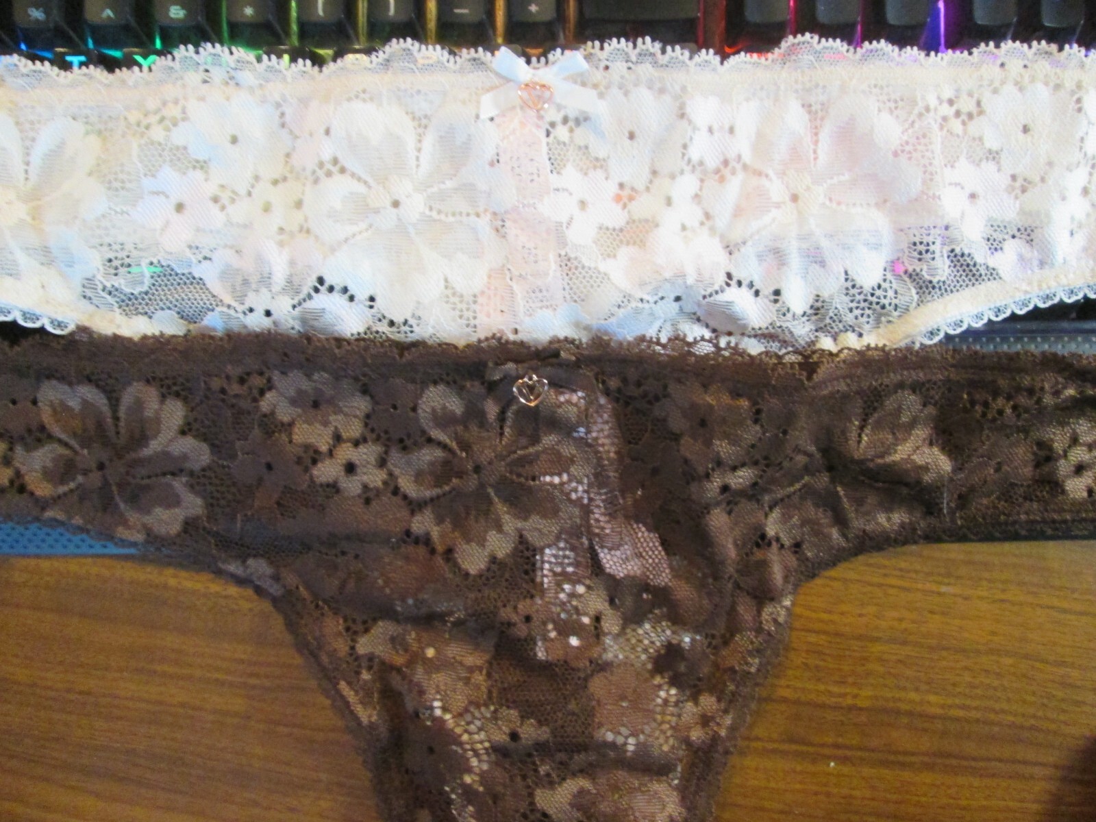🎀New w/Tag💖Victoria’s Secret💗🖤Lace Thong💖XS,S,M,L,XL🎀