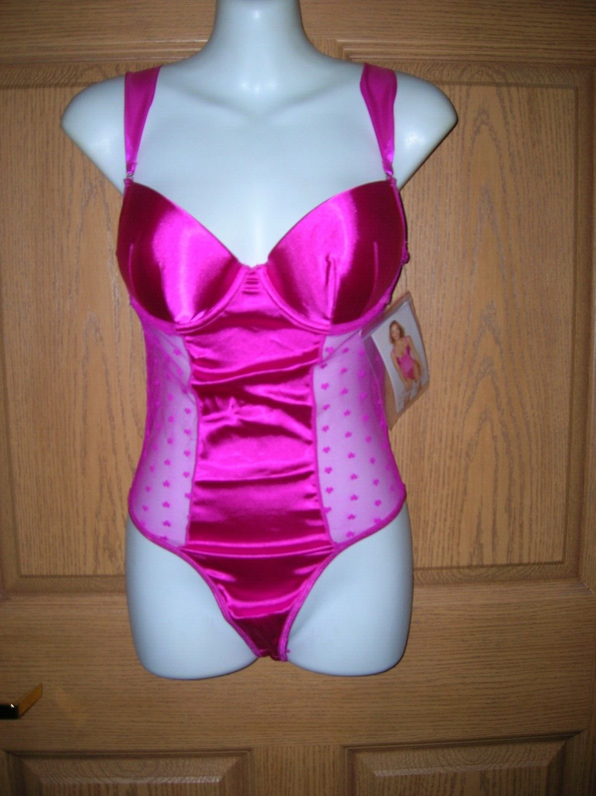 DREAMGIRLS – PURPLE SEXY TEDDY – SIZE SMALL – THONG BACK – NWT!!