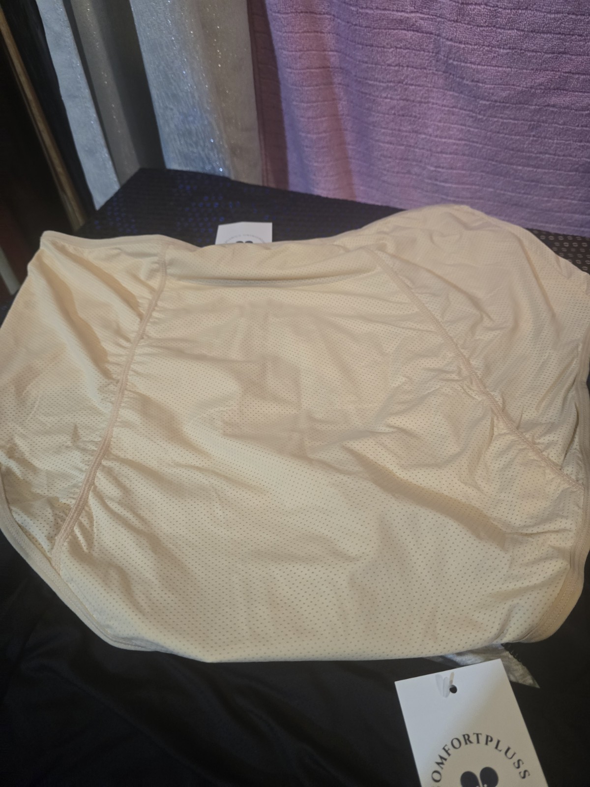 Womens Panties 2 Pair Size Comfort Pluss 2 Pair New Black And Beige