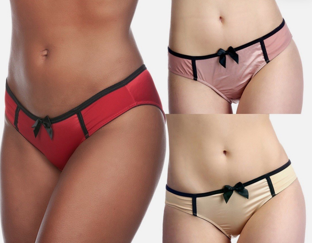 Parfait Affinitas Red/Black Size XS Charlotte Bikini Panty 6905