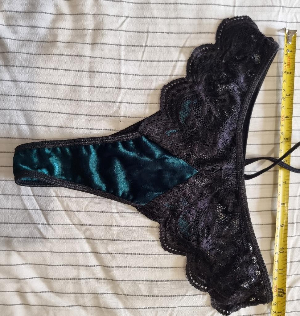 Black and Blue Panties Size S Free Post in Australia