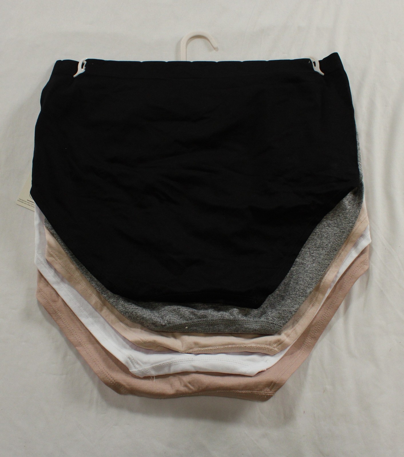 Laura Ashley Women’s Plus 5-Pack High-Waisted Briefs AC2 Multicolor Size: 2X NWT