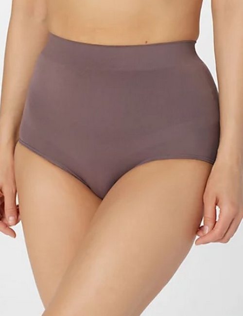 Breezies Buff Pink Seamless Shaping Brief Panty New