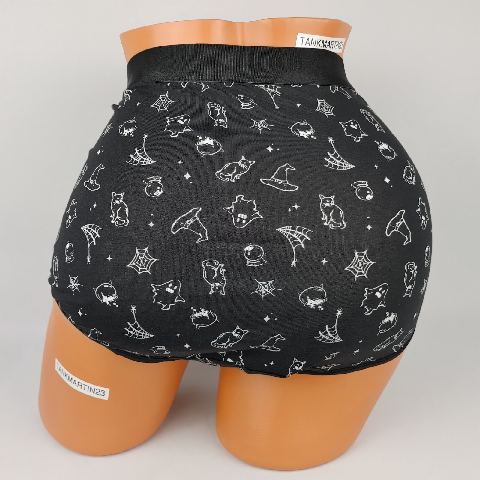 LANE BRYANT CACIQUE PLUS 14/16 COTTON FULL BRIEFS WITCH CAT GHOST PANTY PANTIES