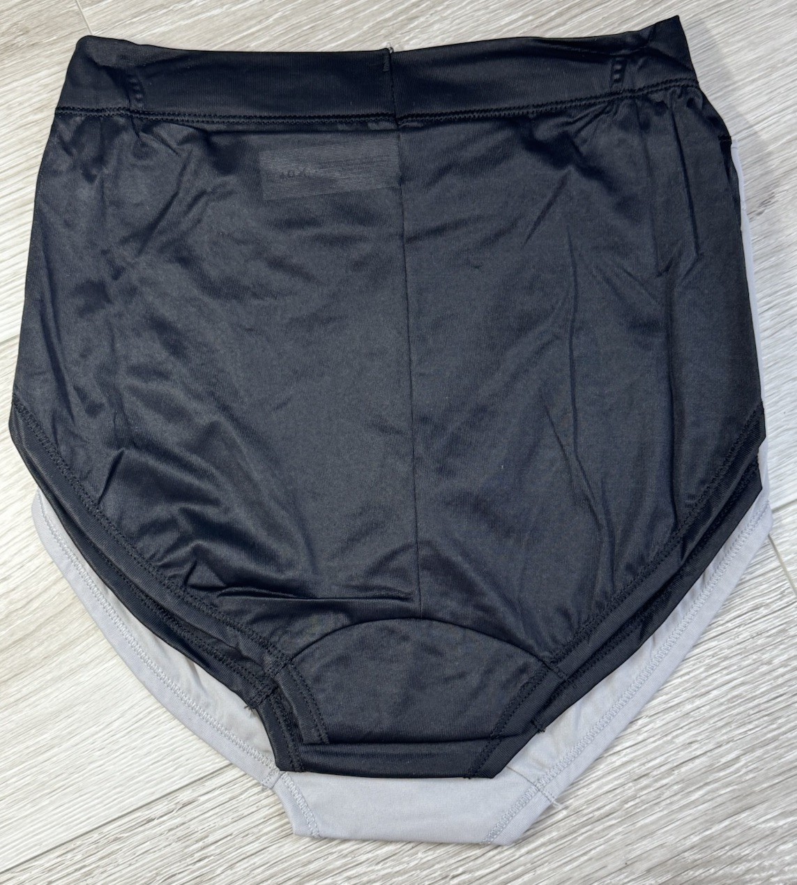 Bali 3-Pack SMOOTHING Brief Underwear Panty Nylon Blend Grey Black Size M 6