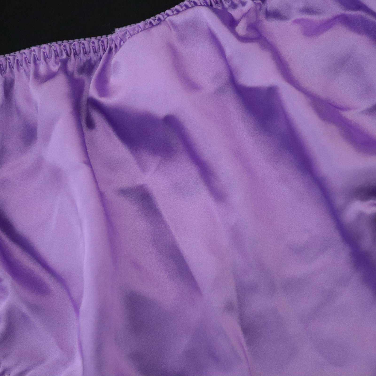 NEW Delicates VTG 90s JcPenney Polyester Satin Flutter Bikini Brief Panty LARGE