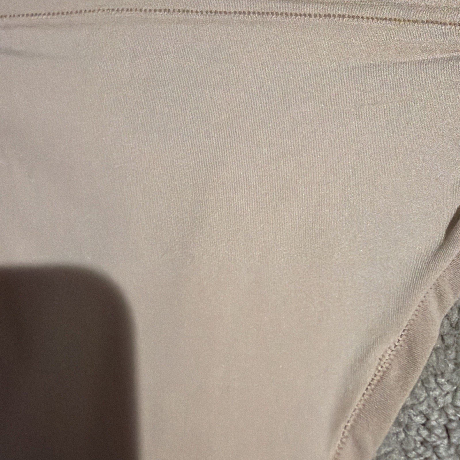 Essentials By Rene Rofe 5pk Clay (Nude/Tan) Flexible Fit Thongs. Sz M. NWT!