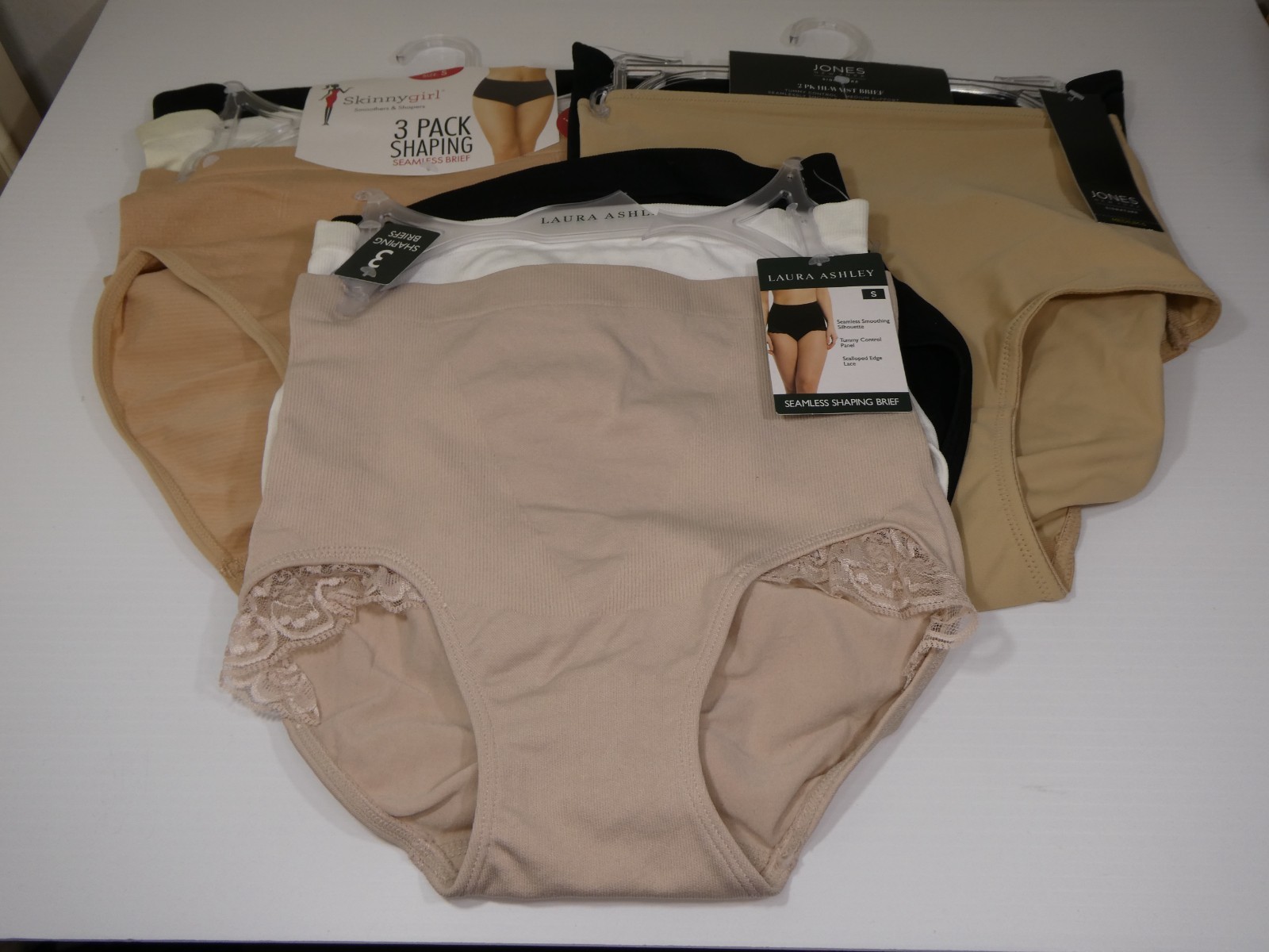 Lot of 8x Skinny Girl, Jones NY, Laura Ashley Shaping wear, panties
