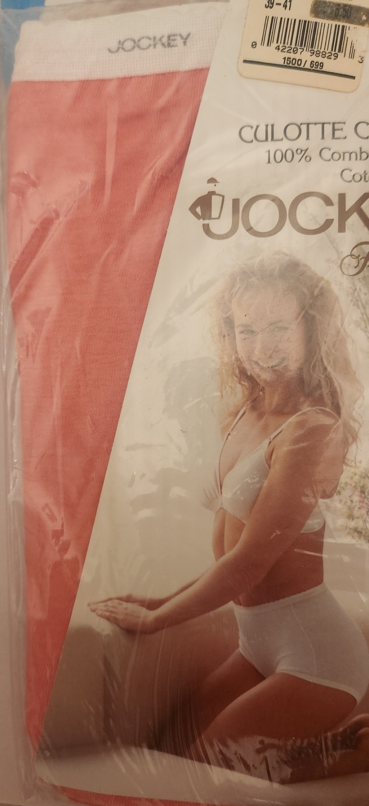 Jockey For Her Brief Culotte Courte Panties Size 6 Lot of 4 VTG 90s. 4 Colors
