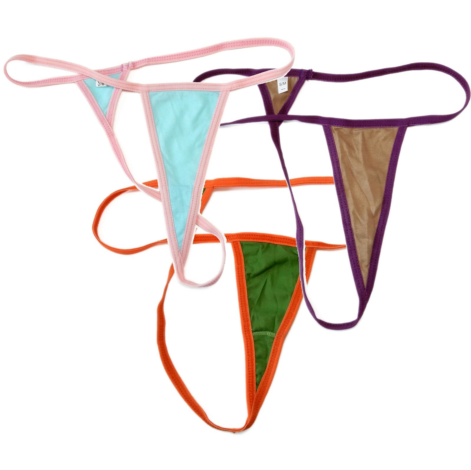 W802C Womens Ladies String Thong Pure Cotton Fine Soft