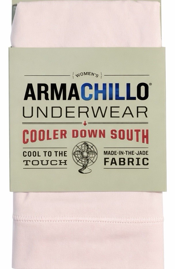 Duluth Women’s Armachillo Cooling Underwear Hi-Cut Brief/ Pink Size 1X (16w-18w)