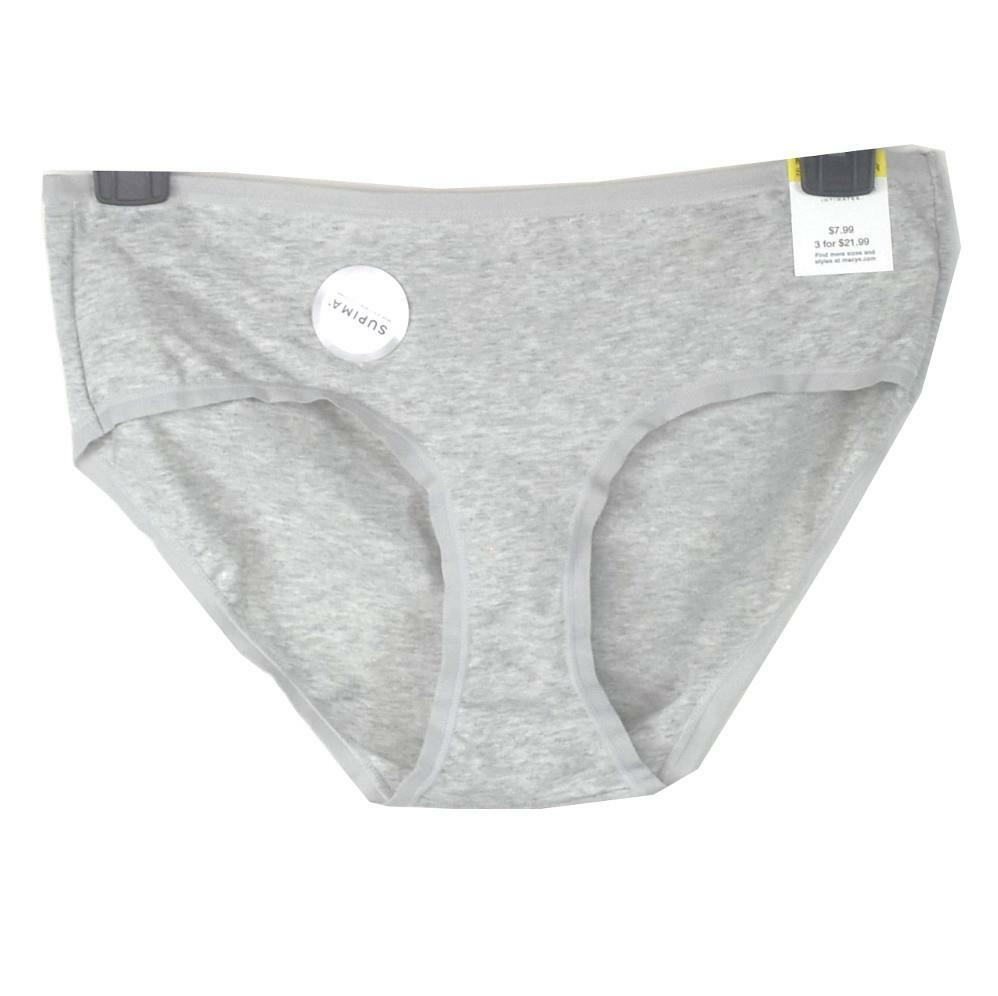 Charter Club Supima Cotton Hipster Dove Gray Heather Choose Size New Panty
