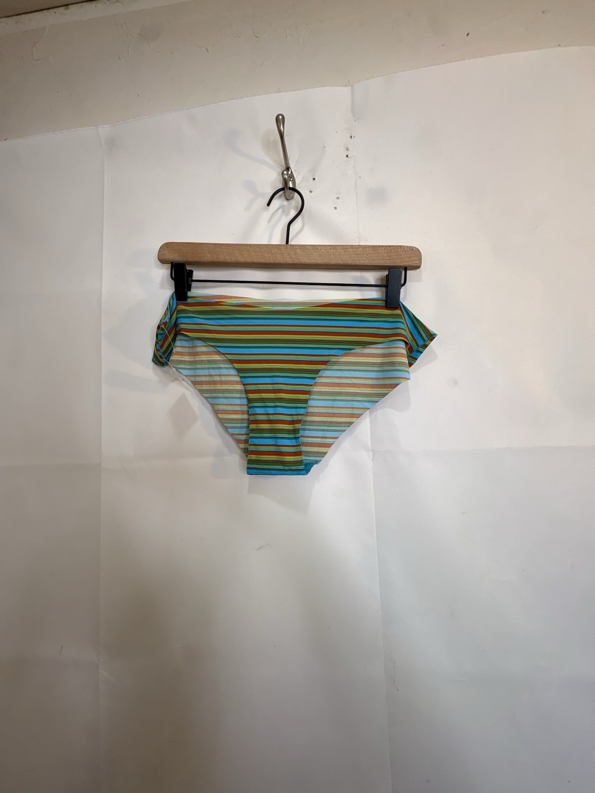 Women’s Size XL Striped Multicolored Hipster Lingerie Underwear
