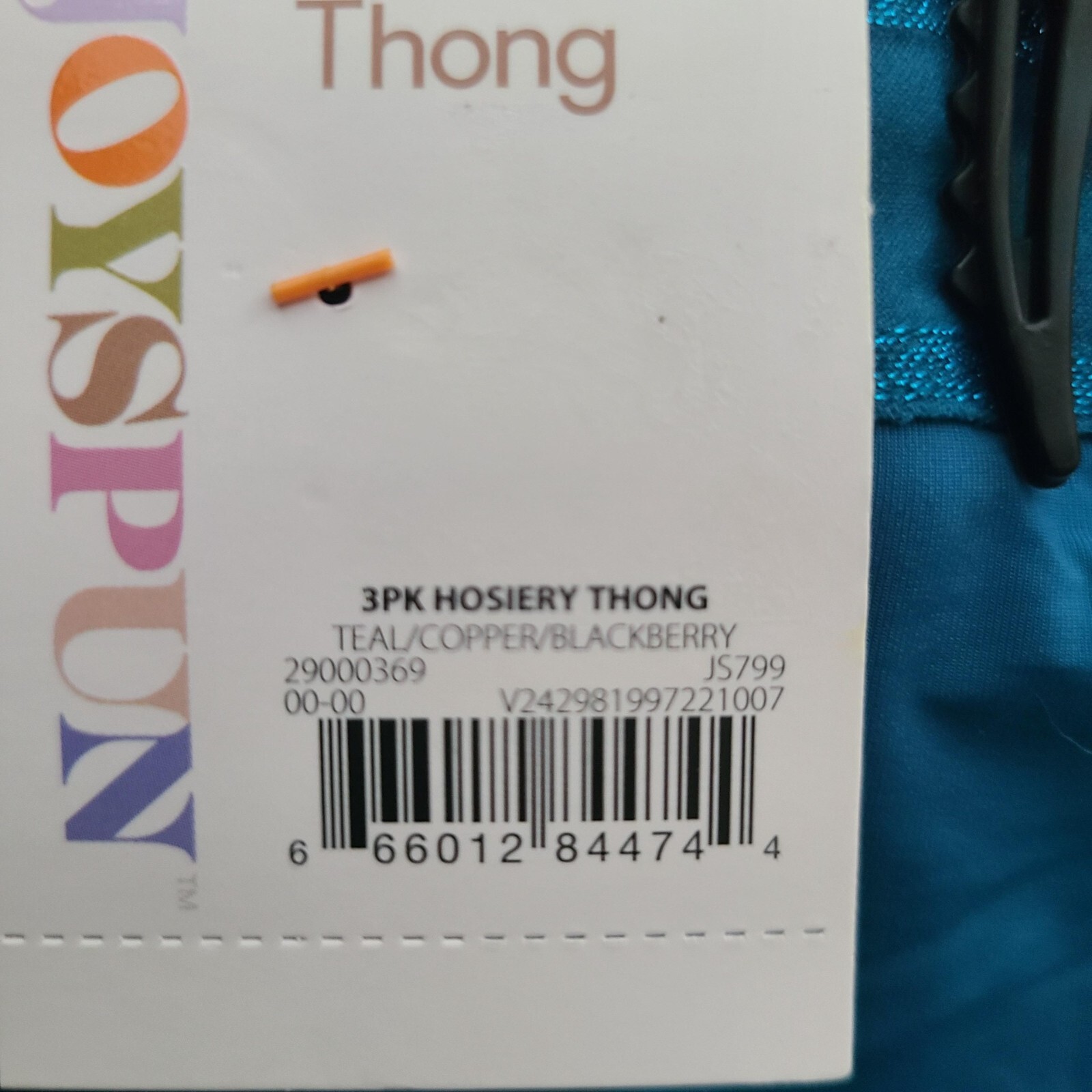 Joyspun 3-Pair Hosiery Thong Womens Underwear Panties Nylon Blend XXXL (22)