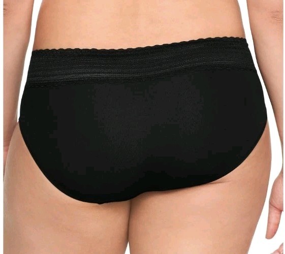 Warner’s Blissful Benefits XXL / 9 Microfiber Lace Hipster Panties 6 PACK #4500