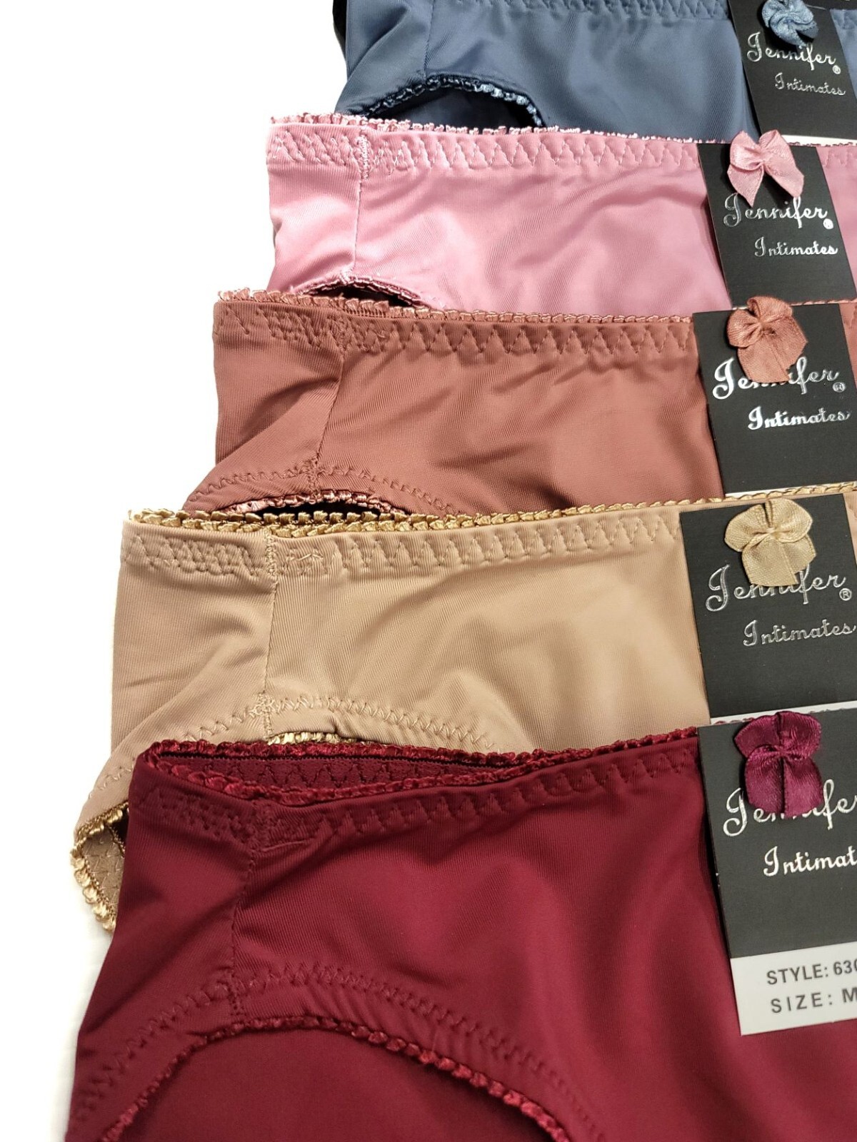 Women Full Seat Coverage High Cut Microfiber Light Tummy Control Bikini panties