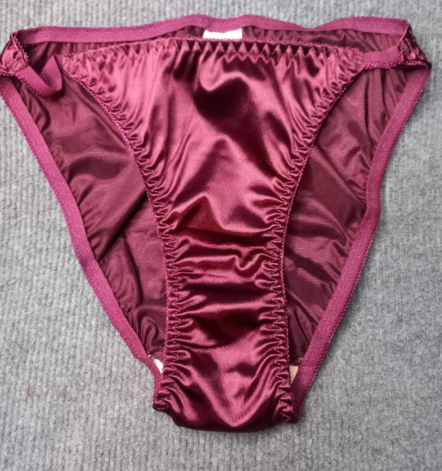 Women’s soft silky feel glossy tanga style panties various colours sissy CD TV