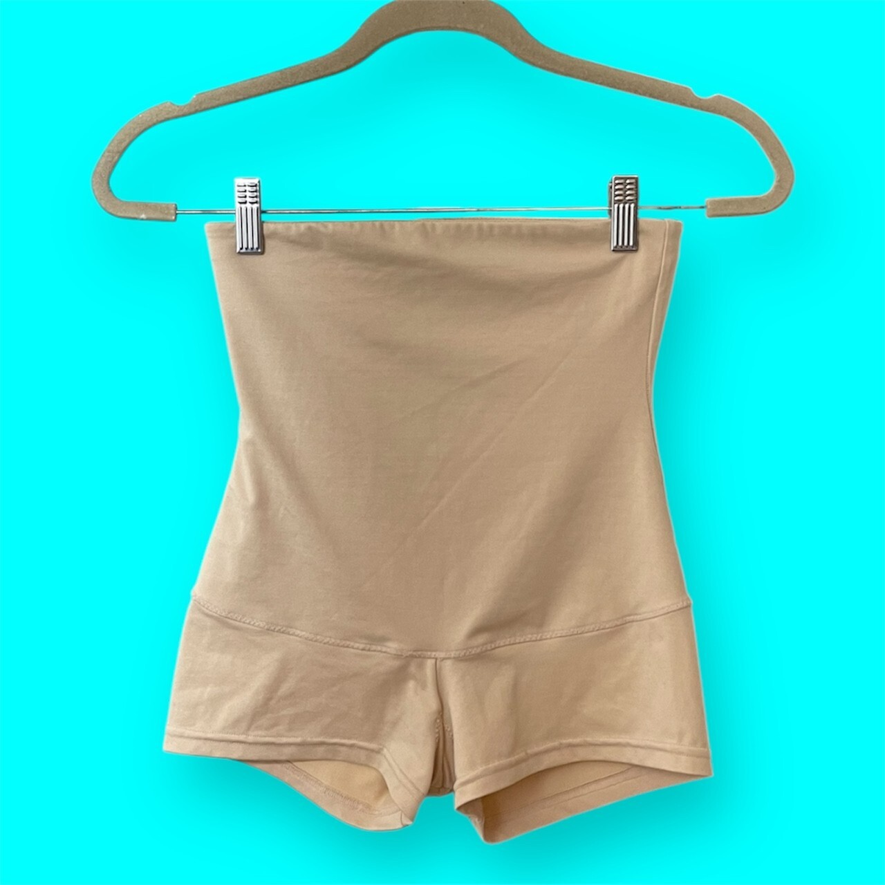 Flexees by Maidenform Brief Shaper Panties Beige Sissy Knickers Women’s 6 Medium