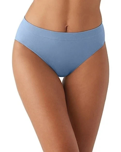 Wacoal B-Smooth Seamless High-Cut Brief Underwear Women’s 5-S Windward Blue