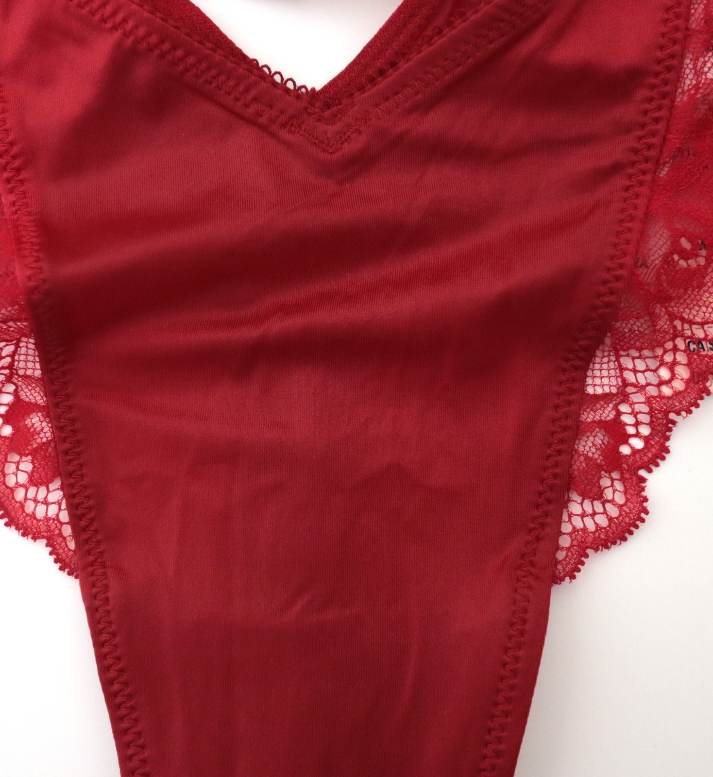 NEW Victoria’s Secret VERY SEXY Satin Lace-Trim High Leg Thong Panty S M L