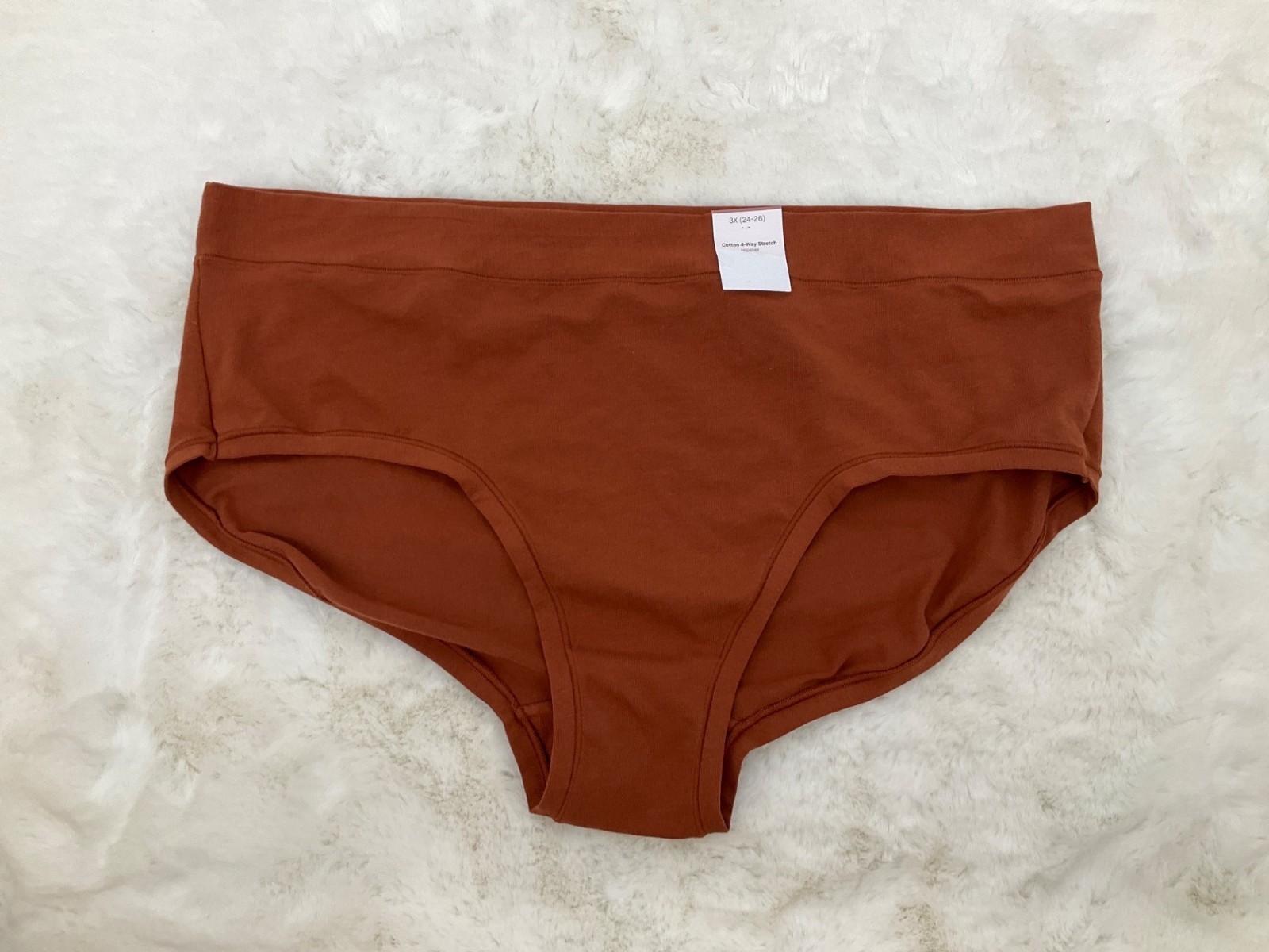 AUDEN size 3 X (24-26) 6-pr Panty Lot 2 Bikini, Hipster, 2 Briefs & Seamless Boy