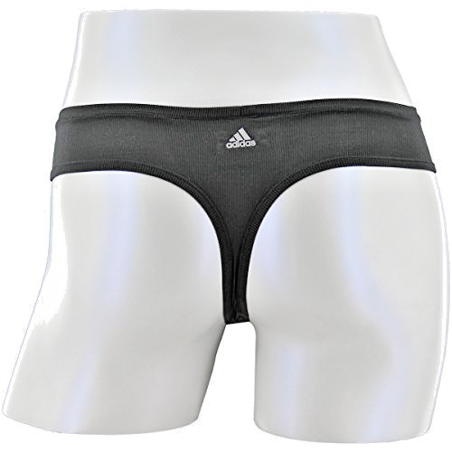 ADIDAS Superlite Thong Underwear Breathable Quick Dry Fabric Women XL New