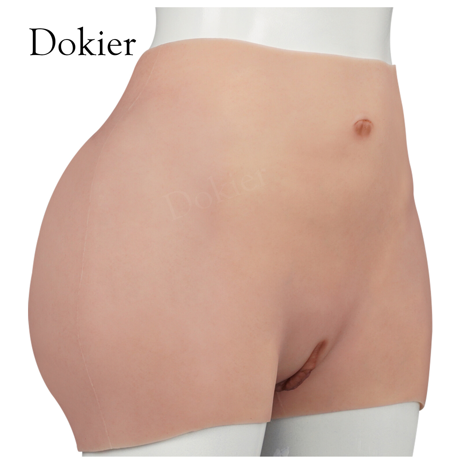 Silicone Crossdresser Fake Vagina Pants Panties Hip Buttock Enhancer Transgender