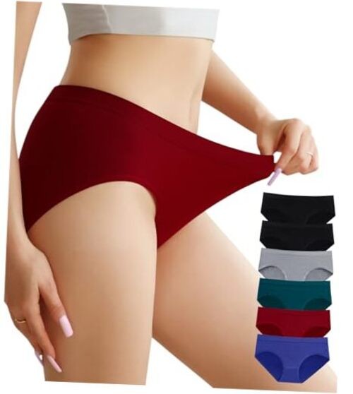 Women’s Underwear Wicking Stretch Hipster Panties X-Large-XX-Large Multicolor