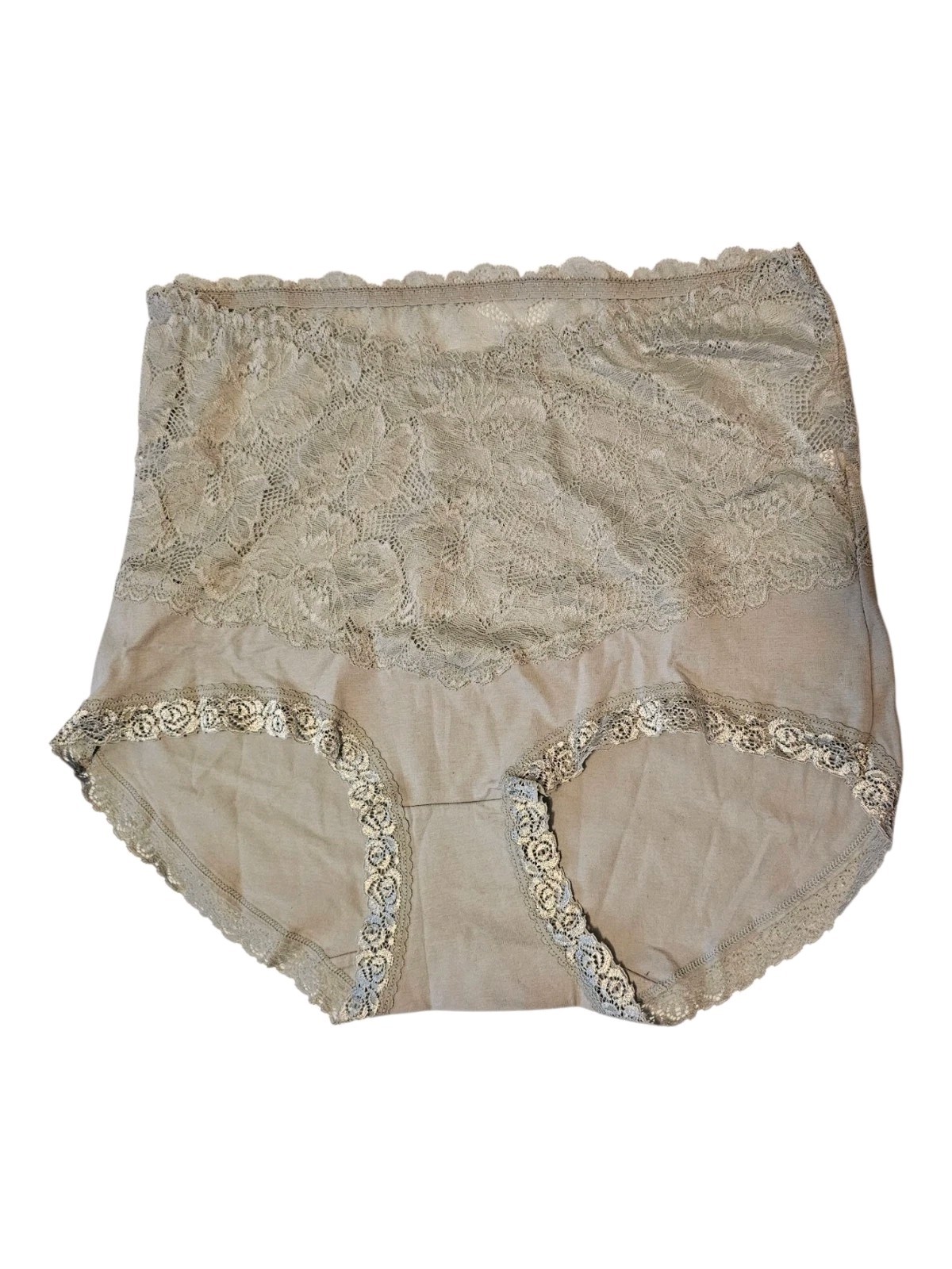 5Pk Womens High Waisted Lace Underwear Sz 2XL Full Coverage Briefs Panties NWOT