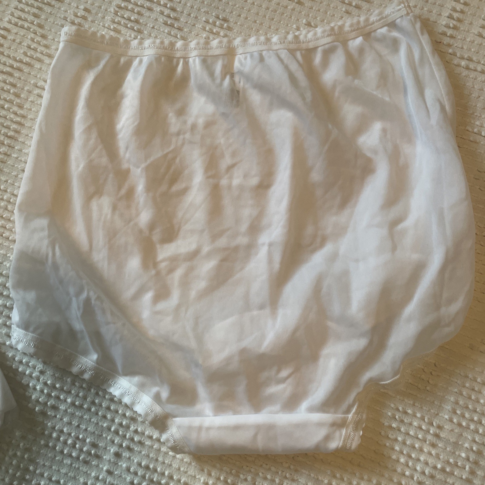 Lot Of 3 Bali White Brief Panty Panties NIP 26210 Medium ~ 6